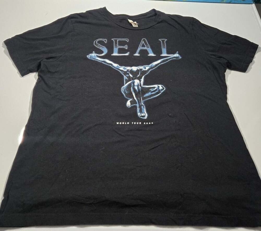 Seal World Tour 2023 Black T-Shirt - (Bella-Canvas)